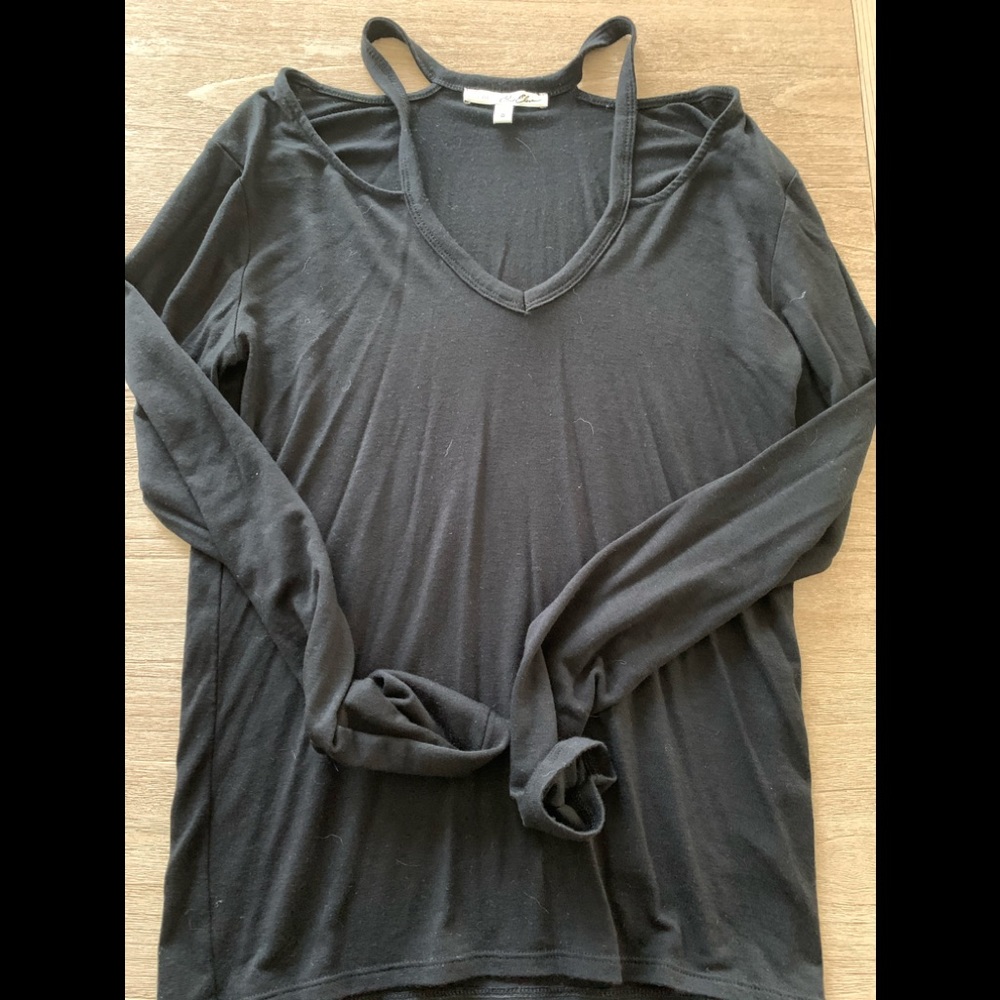 Express too cold shoulder top